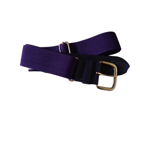 All Star Purple Baseball adult Belt THE HELIX- LIFETIME ELASTIC BELT 1570 - Picture 8 of 10